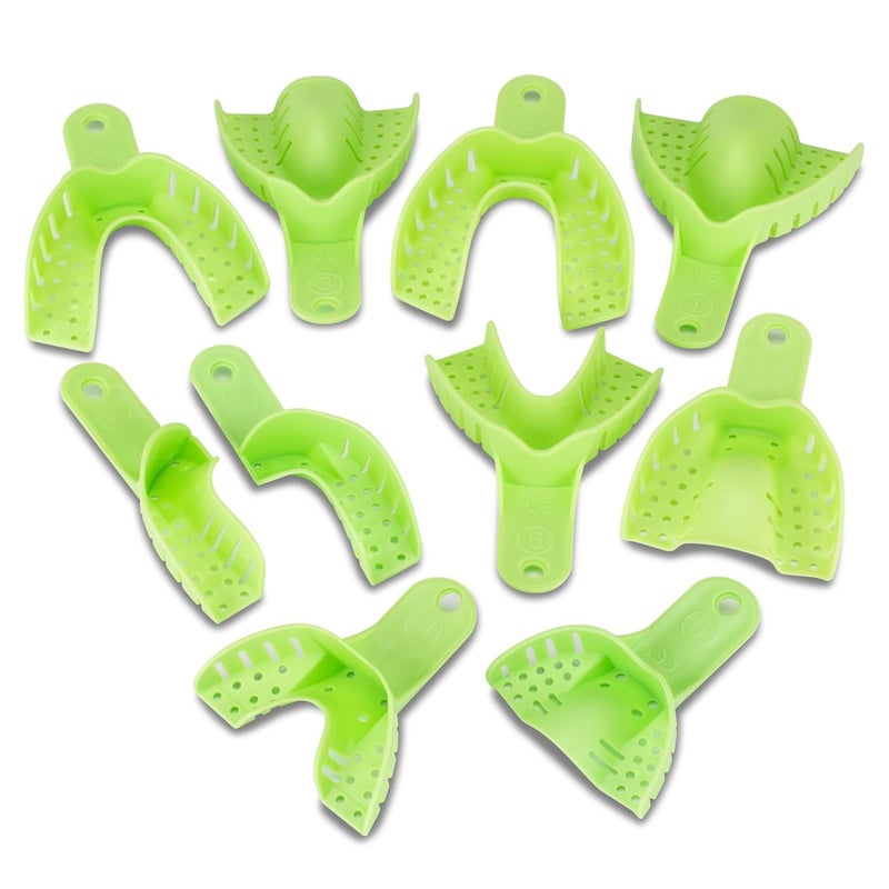 Autoclavable Impression Trays, Assortment, Pack of 10